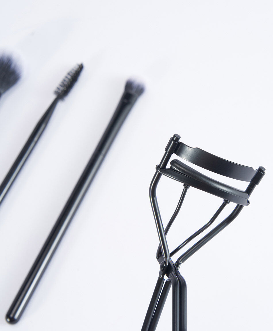 Set brochas travel negro