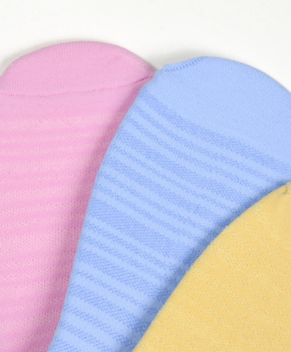 Pack 3 medias mujer dise&ntilde;o lineas lisas