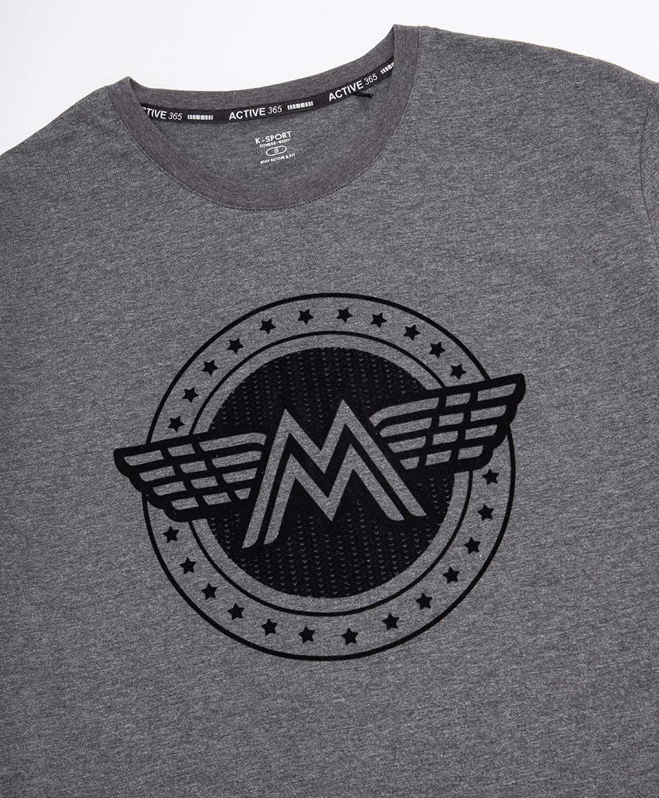 Remera deportiva mujer escudo