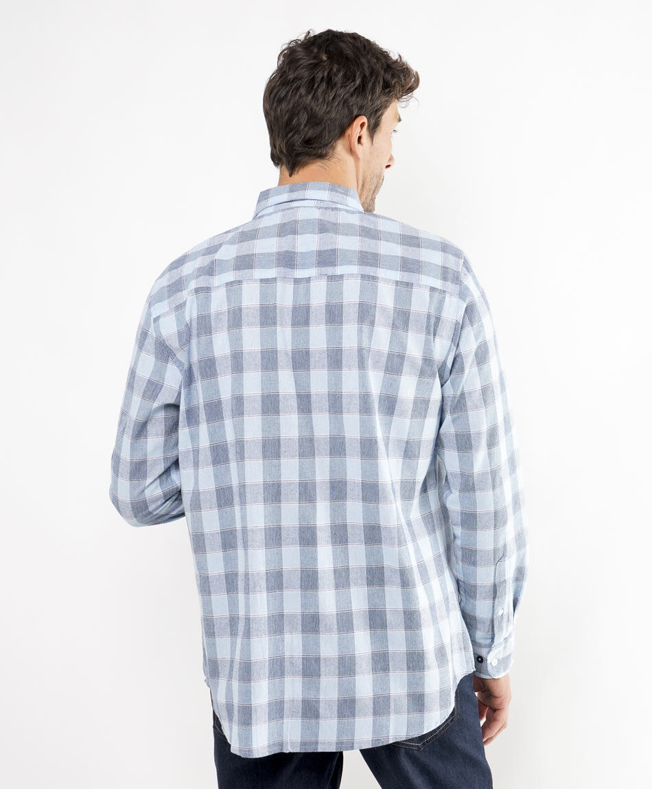 Camisa hombre cuadrill&eacute;
