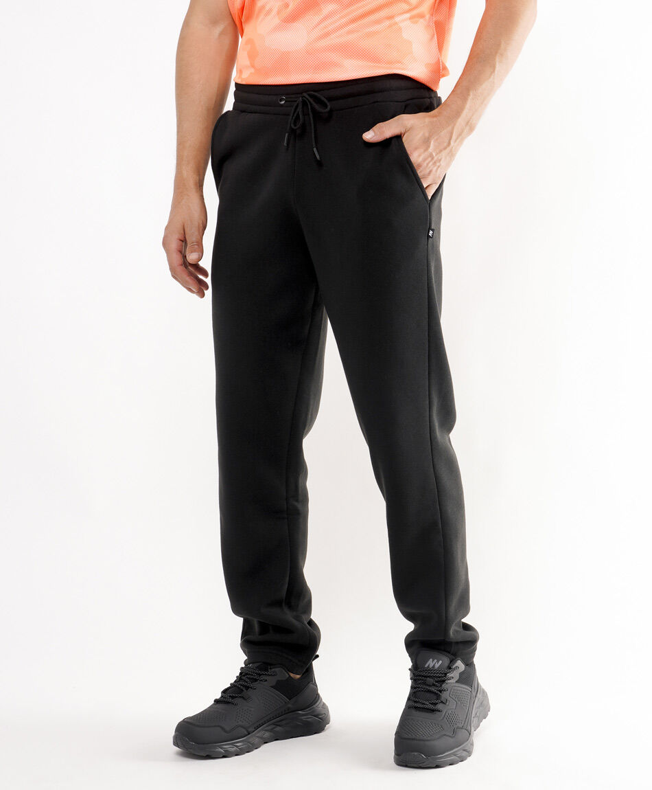 Pantal&oacute;n deportivo hombre cl&aacute;sico black