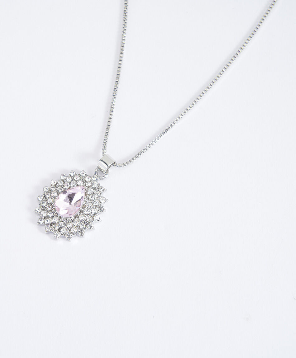 Set collar + aros mujer diamond