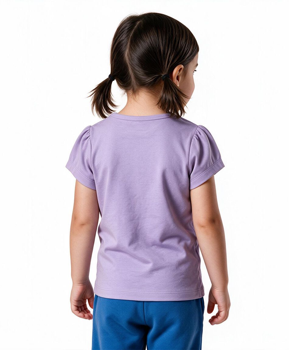 Remera beb&eacute; parche flores