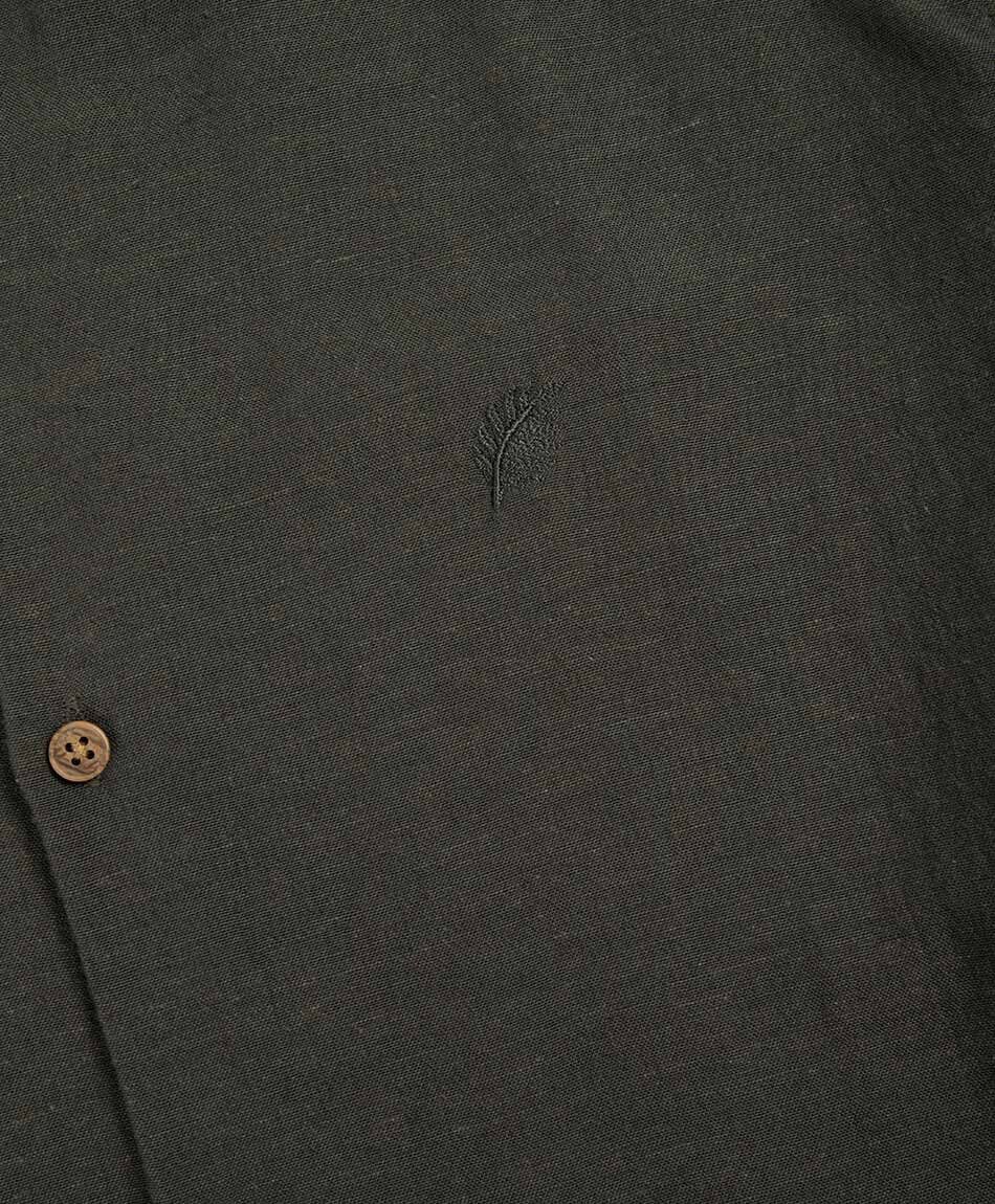 Camisa hombre lino bordado
