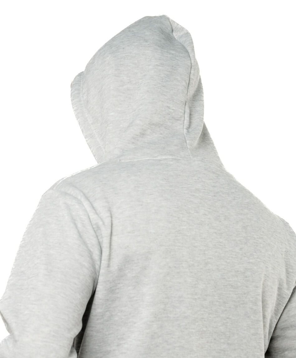 Buzo deportivo hombre liso gris