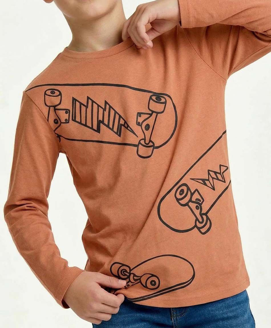 Remera ni&ntilde;o energia skate