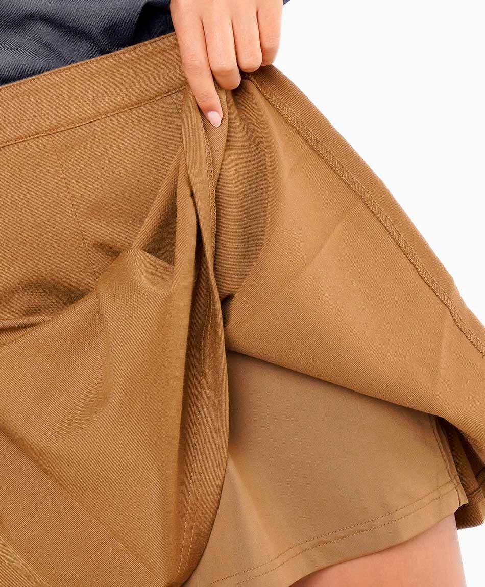 Mini pollera mujer pinzas