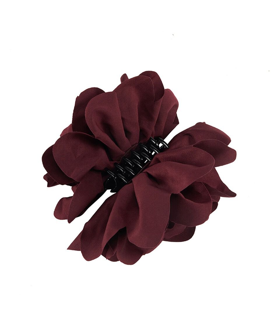 Pinche mujer flor burdeo