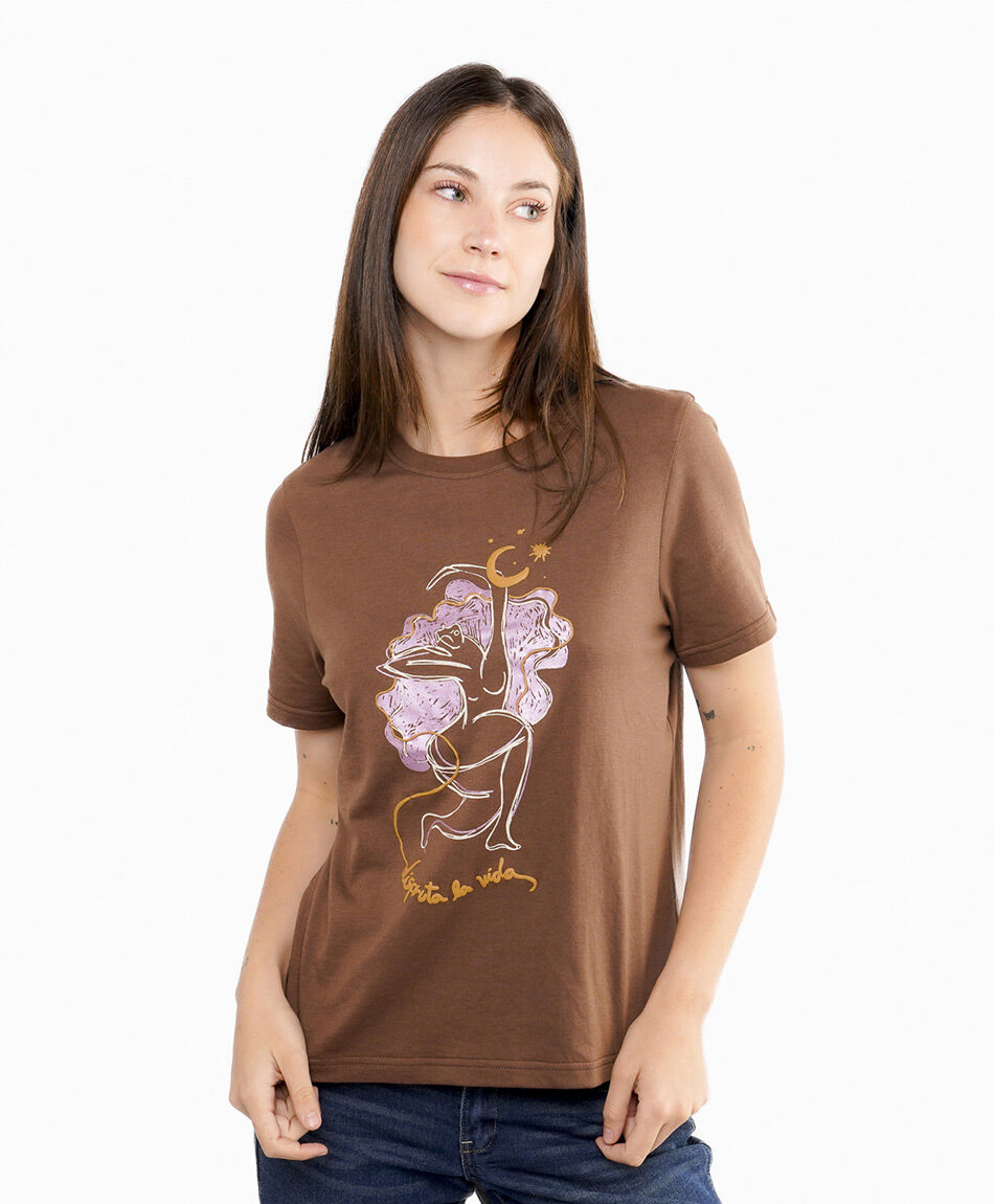 Remera mujer danza de luna