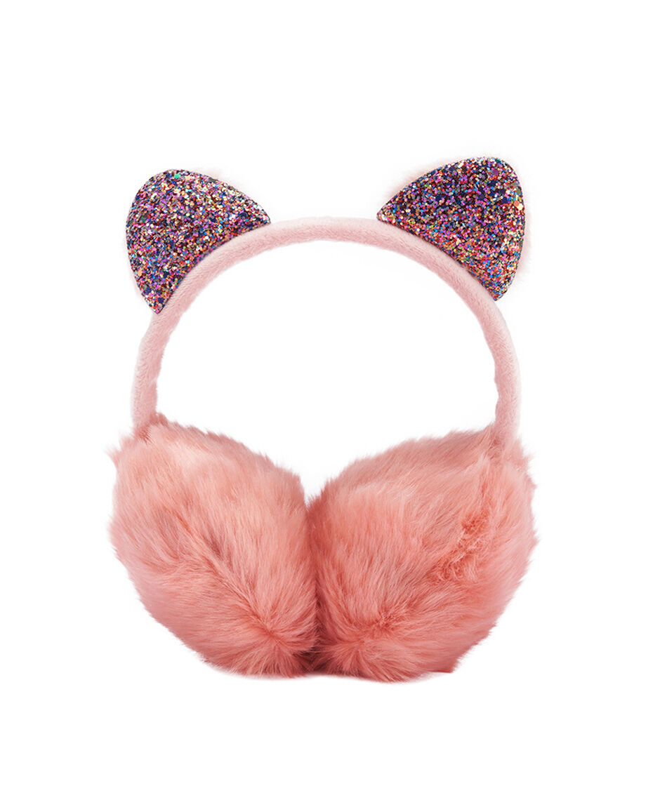 Orejeras ni&ntilde;a cat pink