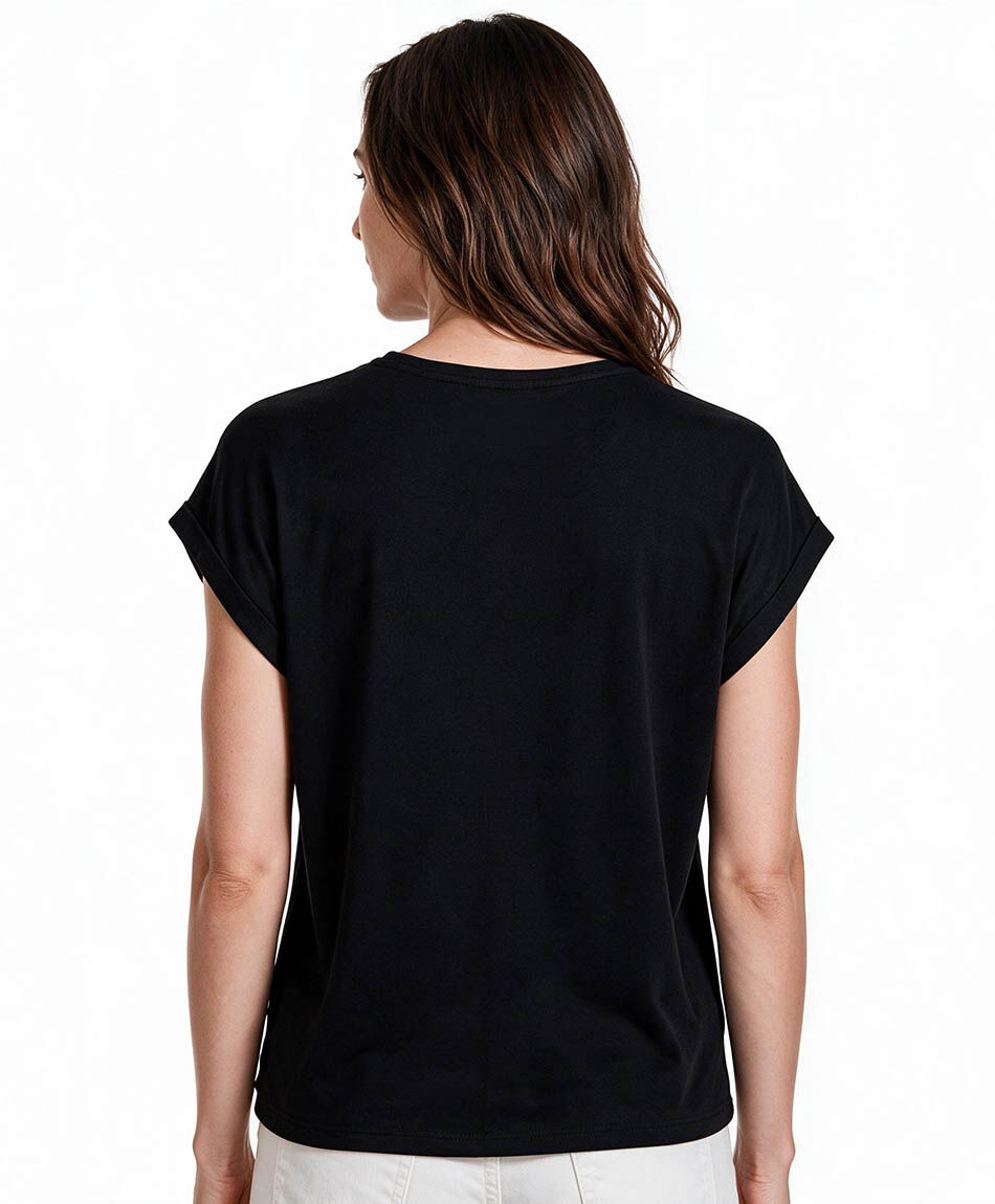 Remera mujer bolsillo