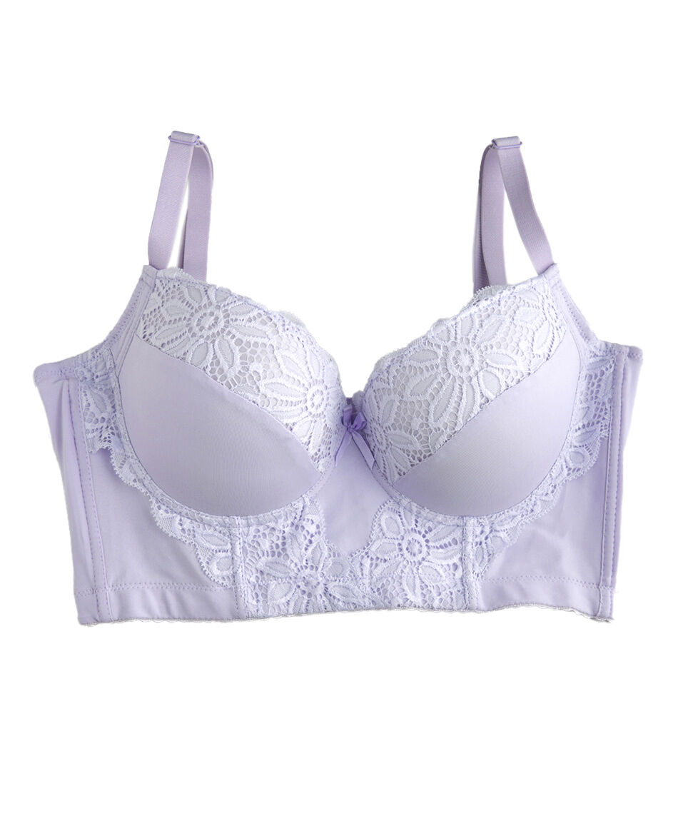 Corpi&ntilde;o mujer push up encajes corset