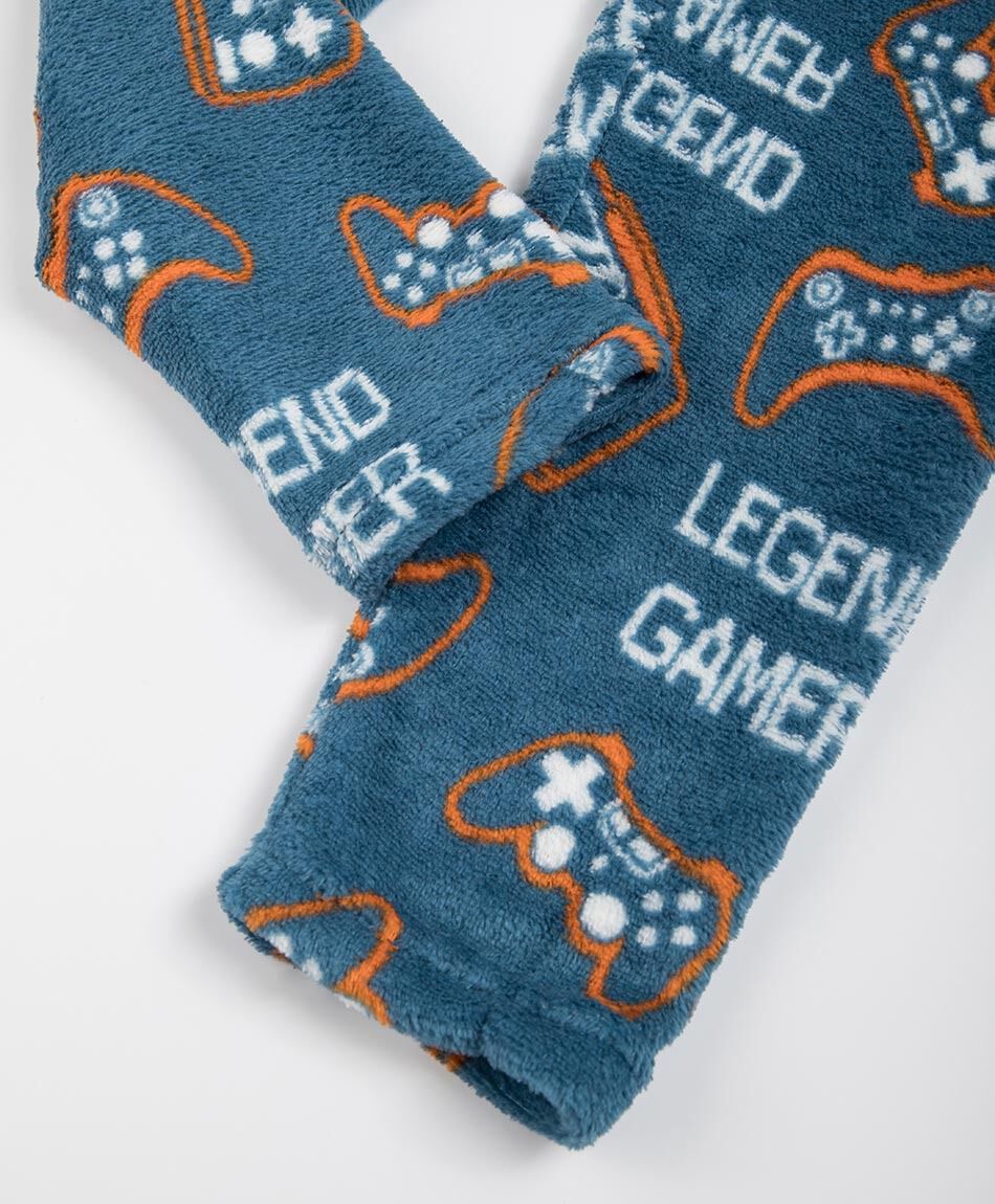 Pijama ni&ntilde;o estampado legend gamer