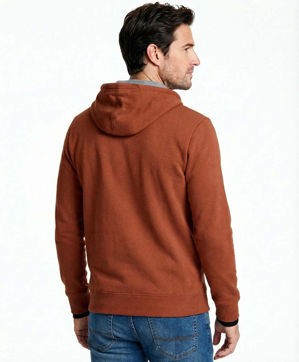 Buzo hombre estampado golden hour