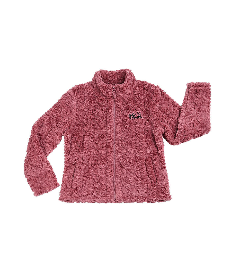 Buzo ni&ntilde;a sherpa girl power