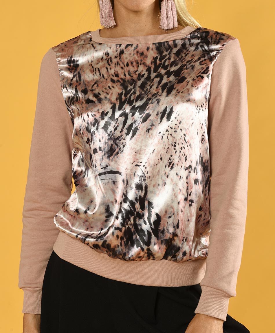 Sweatshirt estampado