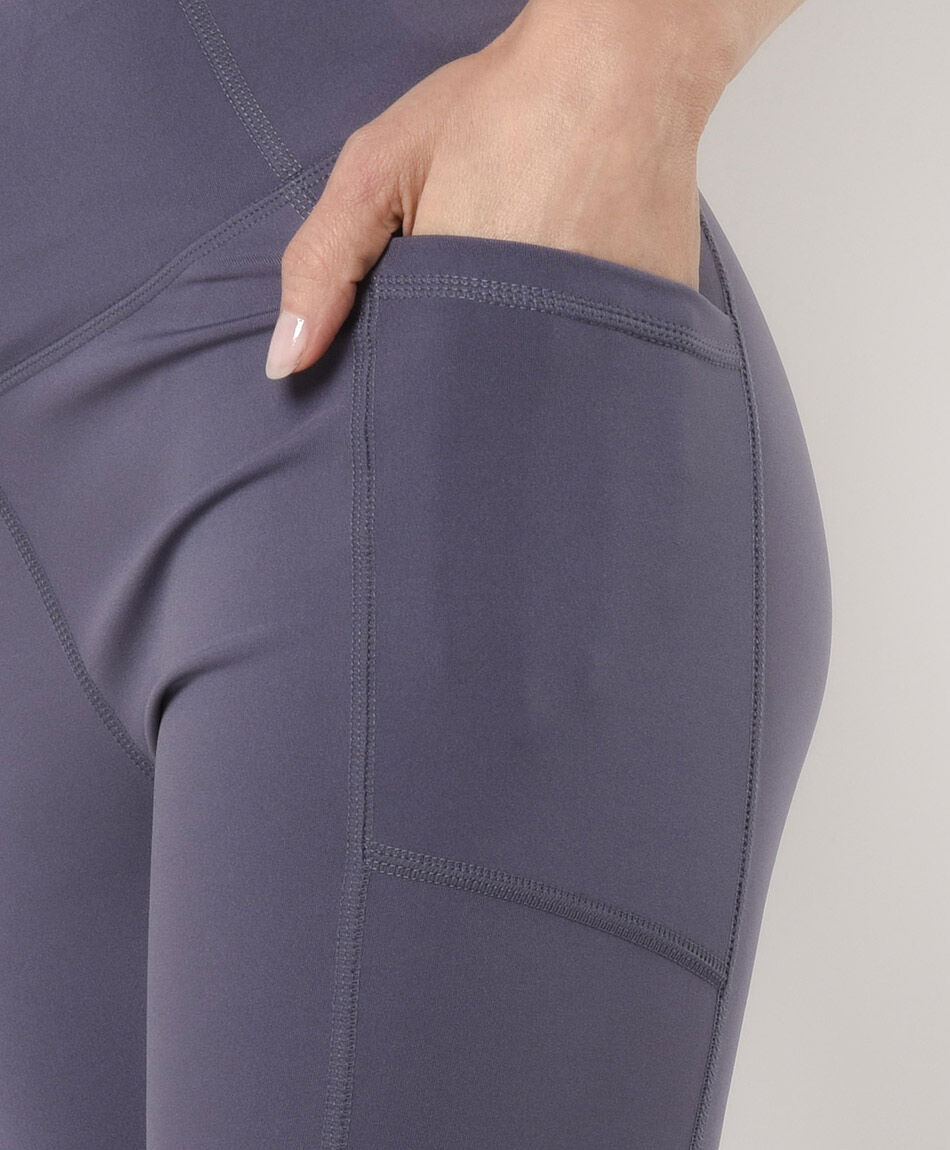 Calza mujer bolsillos pretina ancha