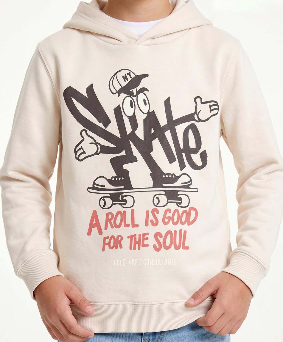 Buzo ni&ntilde;o dibujo skate
