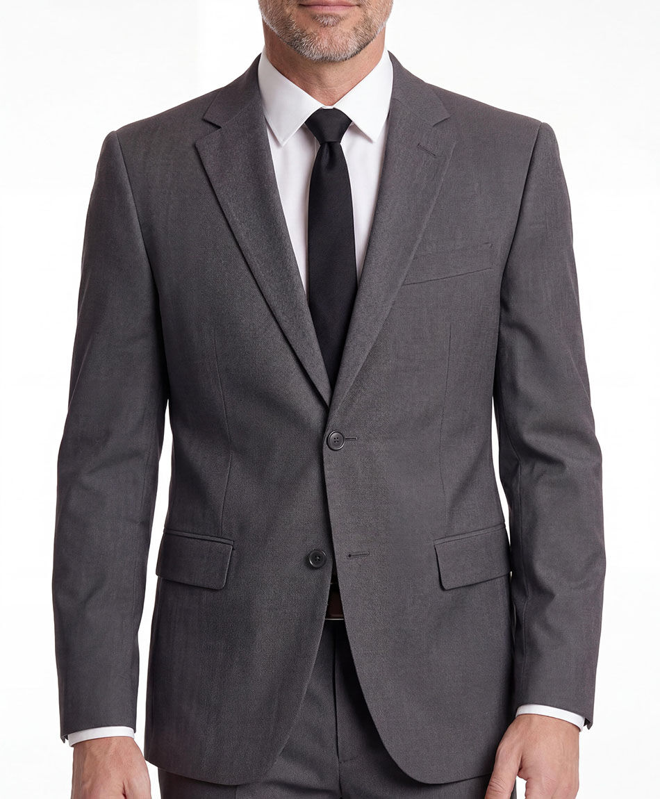 Traje de vestir hombre color gris