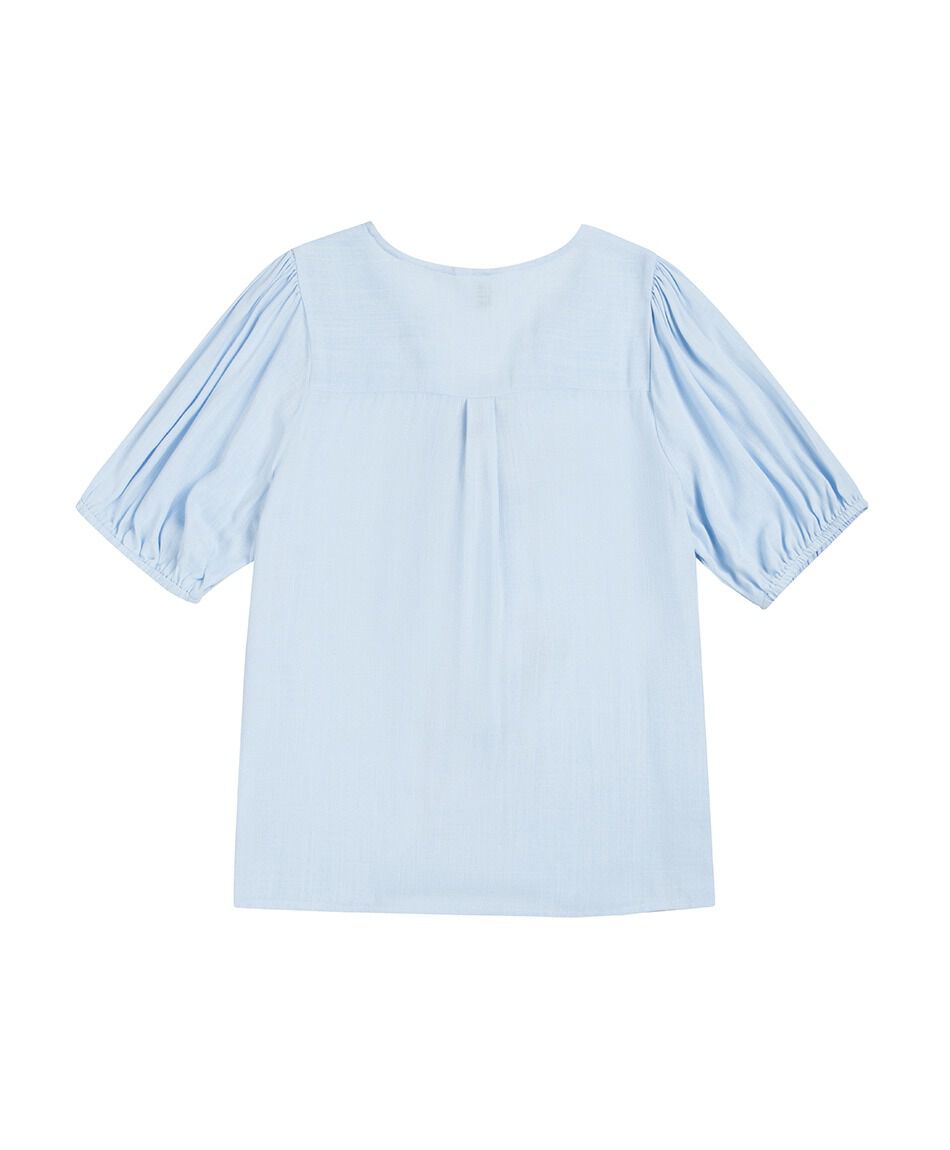 Camisa mujer doble lazo