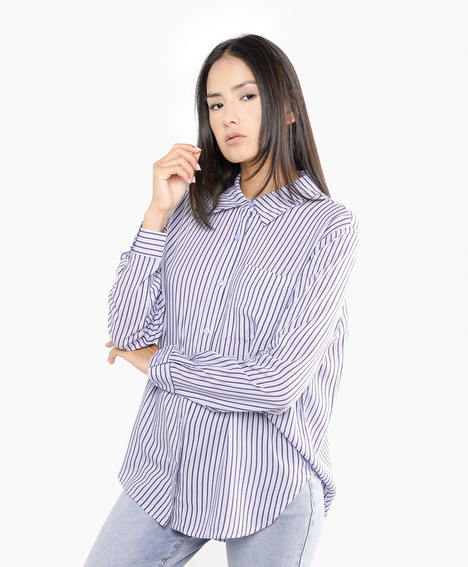 Camisa mujer holgada