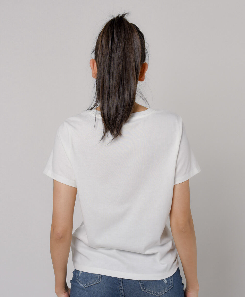 Remera mujer florcita