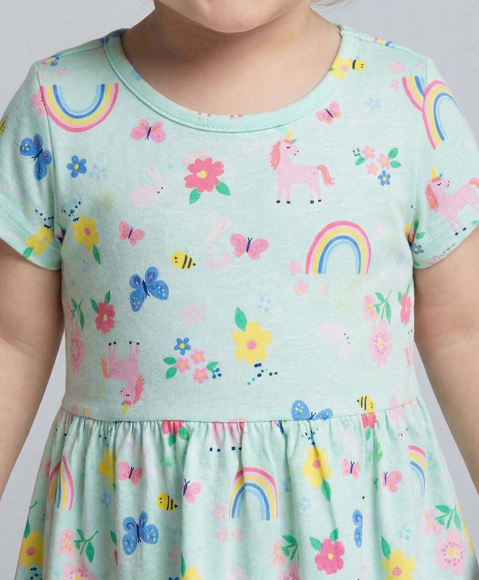 Vestido beb&eacute; unicornios