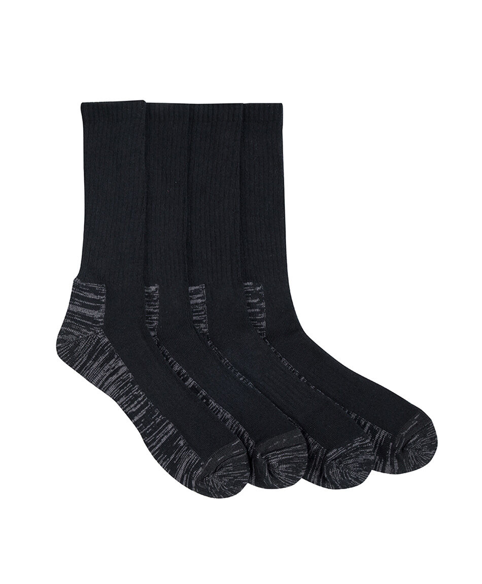 Pack 2 medias hombre termico negro