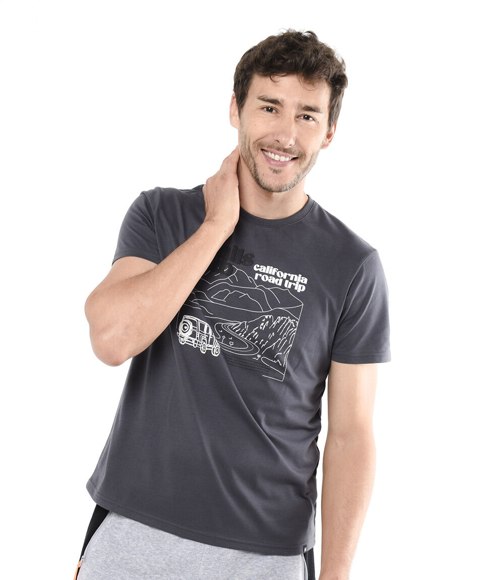 Remera deportiva hombre california