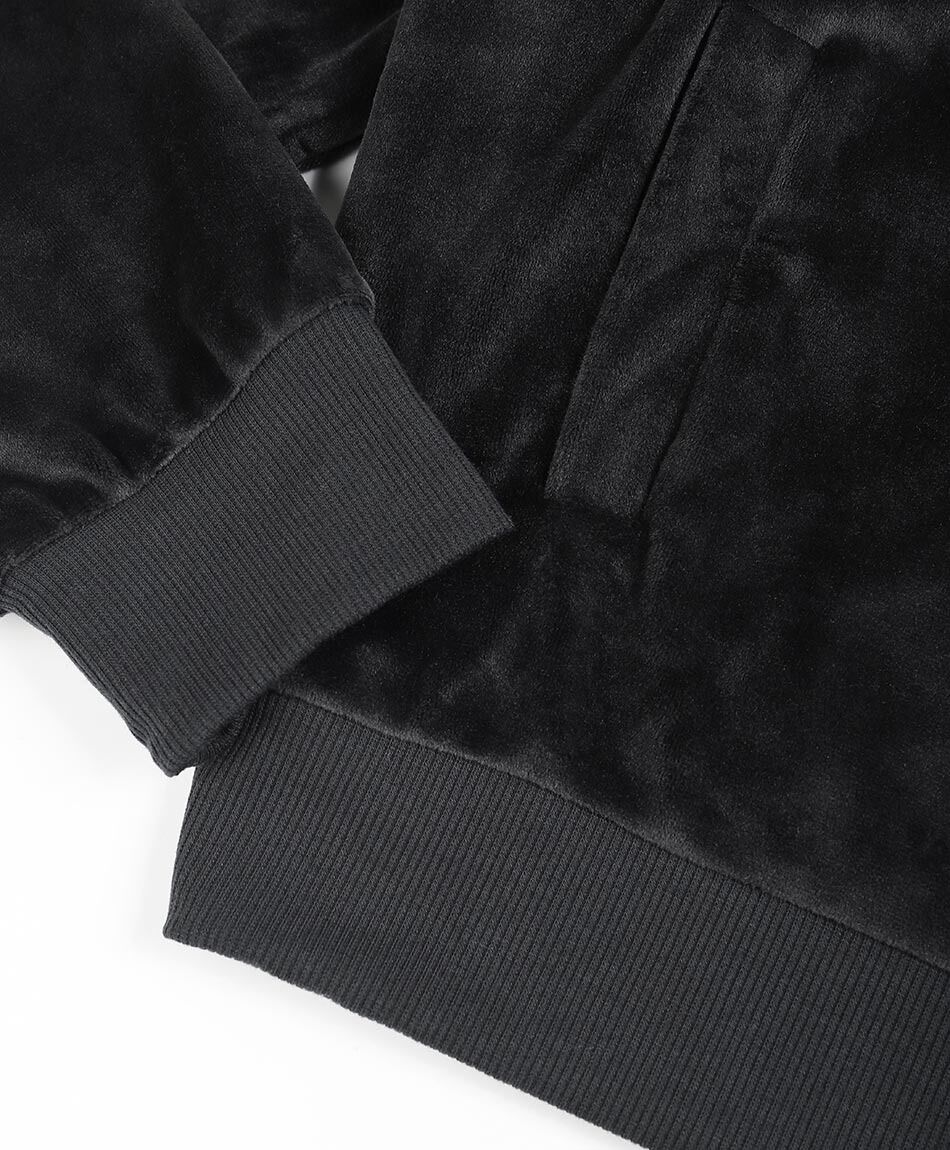 Buzo deportivo mujer plush negro