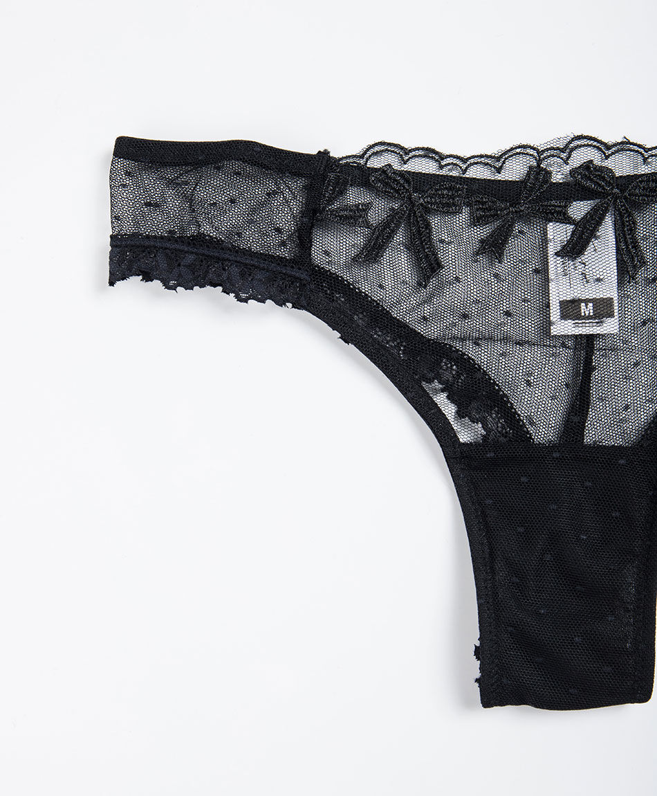 Bikini mujer cintas encajes