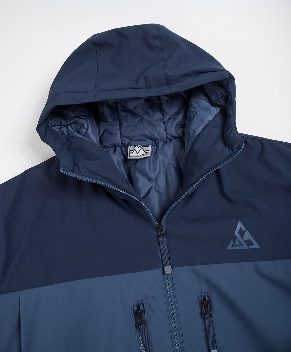 Campera hombre outdoor bolsillos