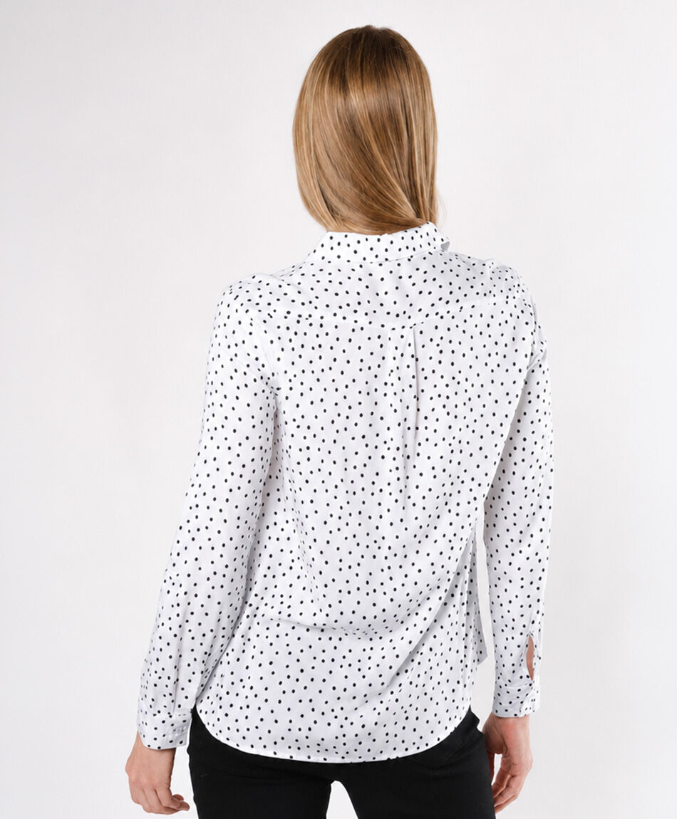Camisa mujer puntitos