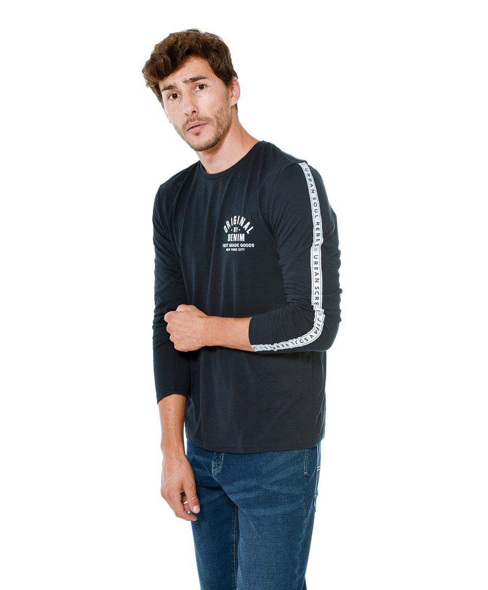 Polera manga larga