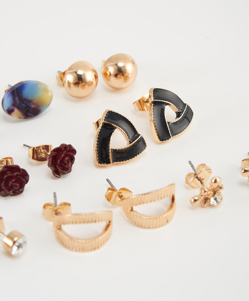 Set 8 aros mujer dise&ntilde;os