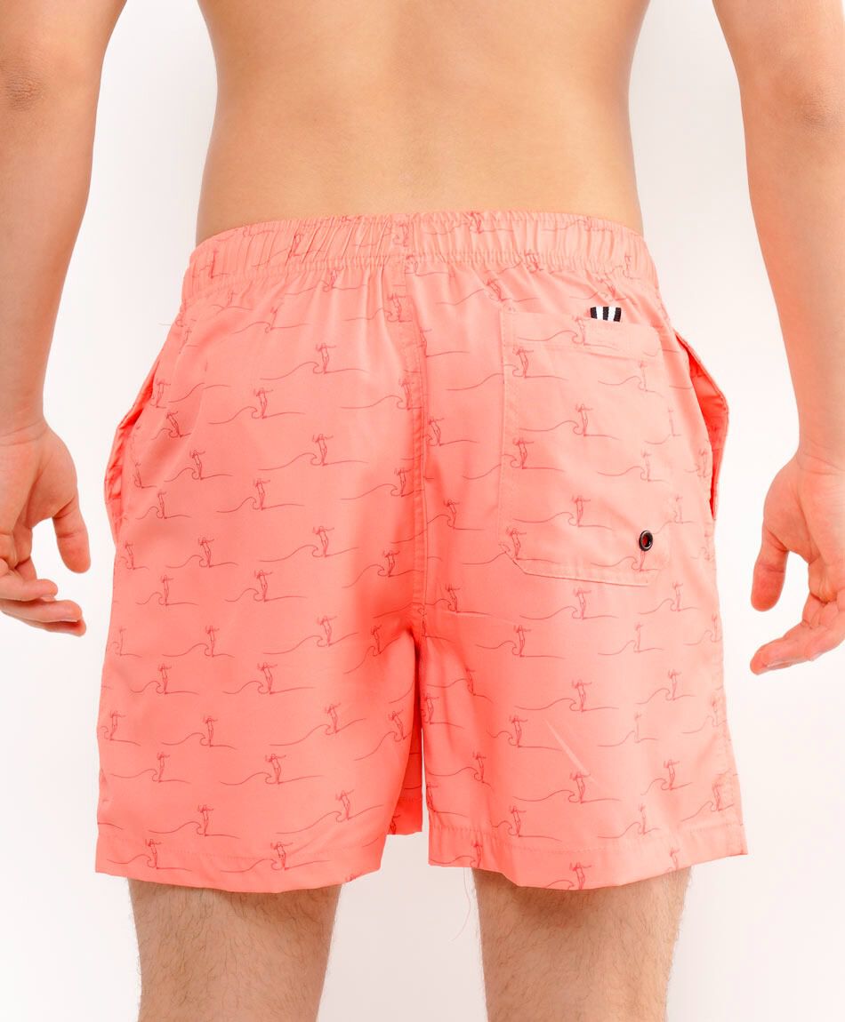 Traje de ba&ntilde;o hombre abstracto