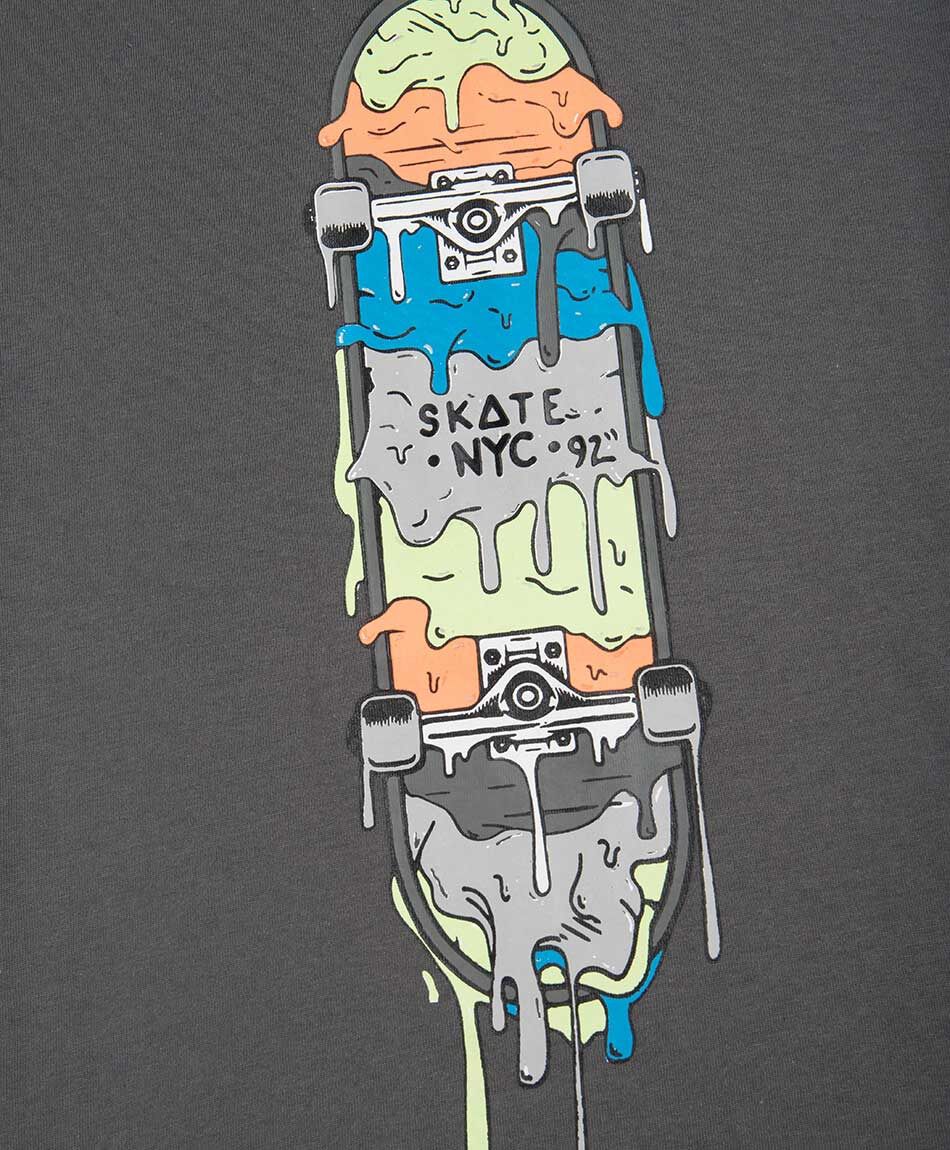 Remera ni&ntilde;o melt skate