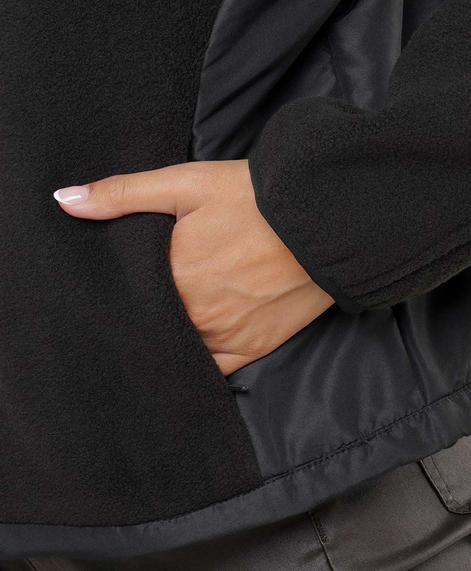 Campera mujer polar mix