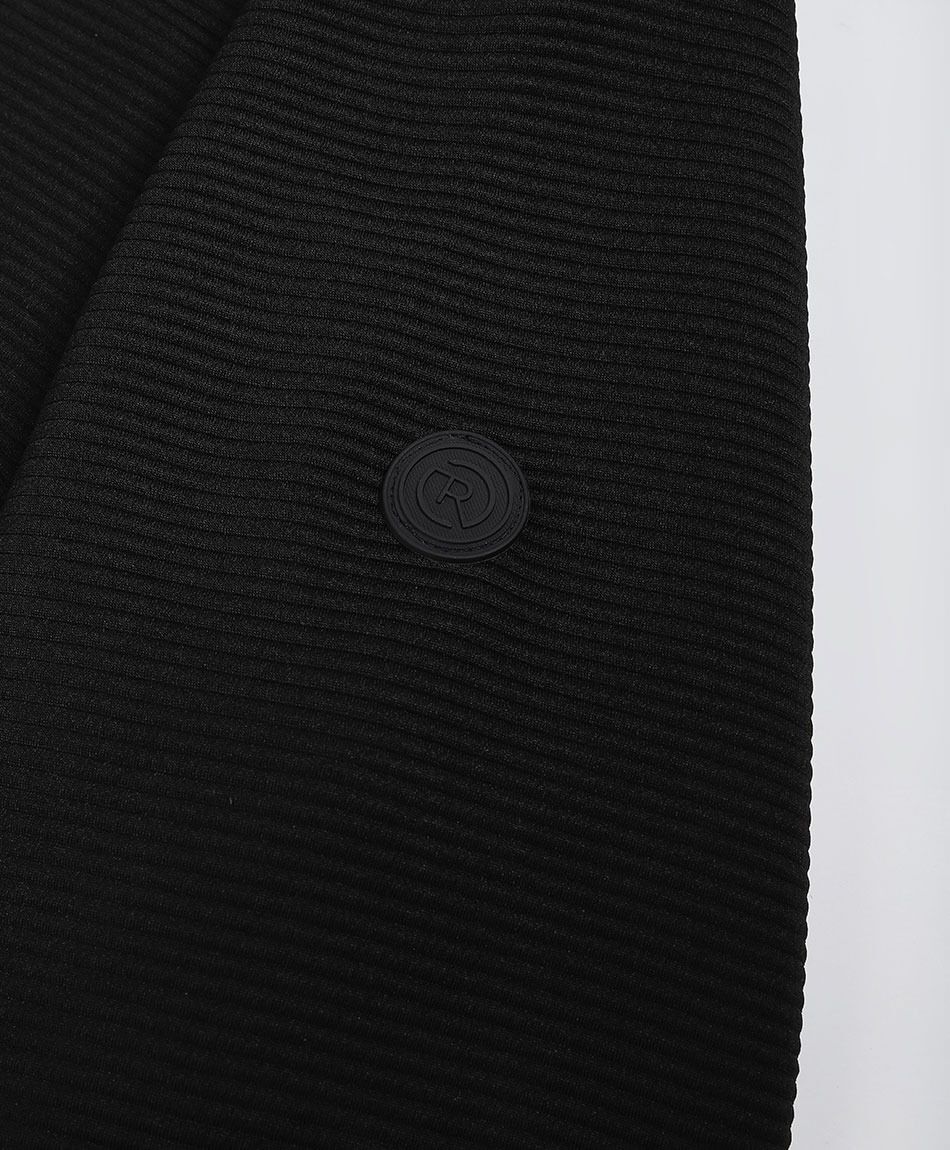 Campera hombre cierre completo negro
