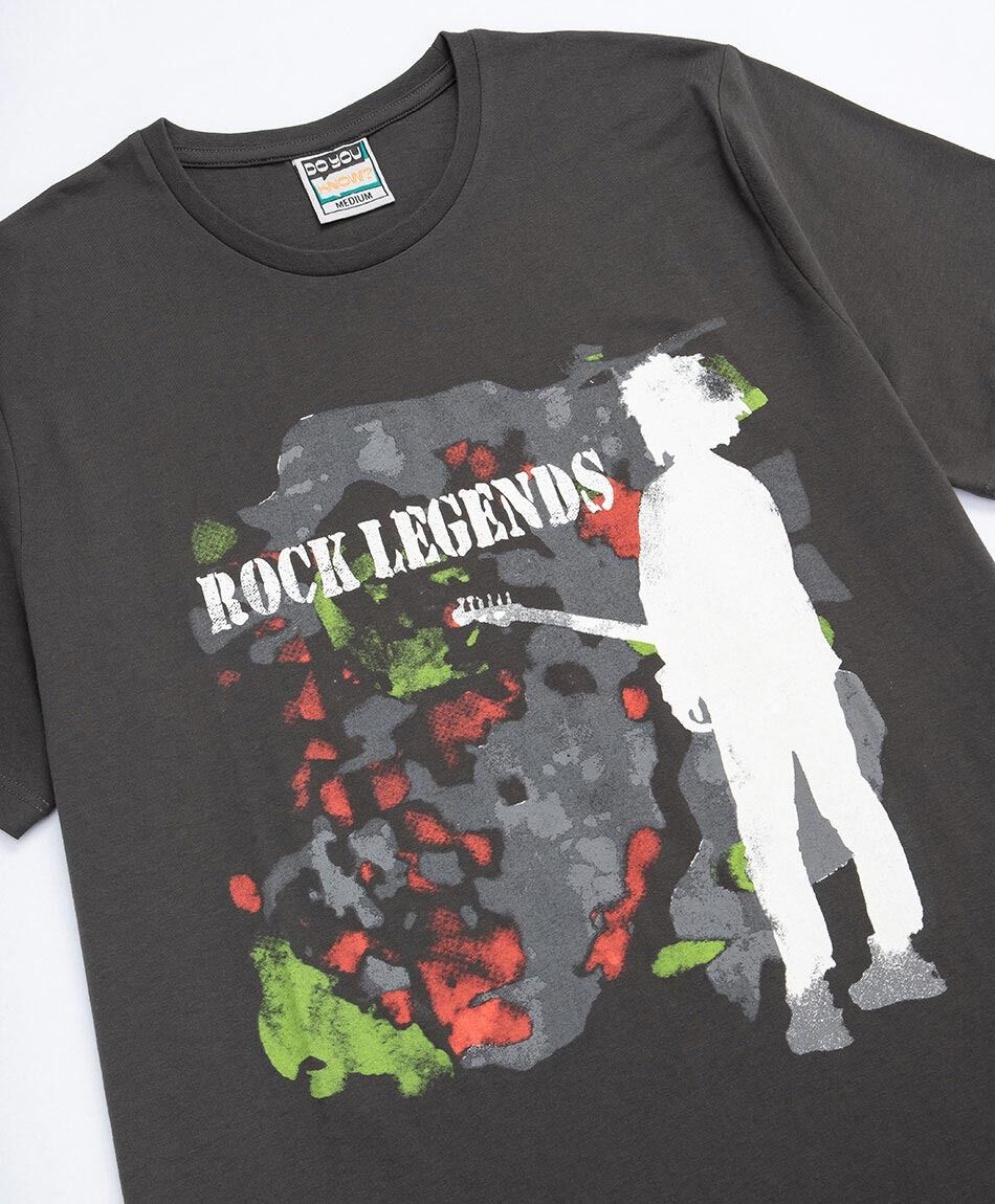Remera hombre rock legends