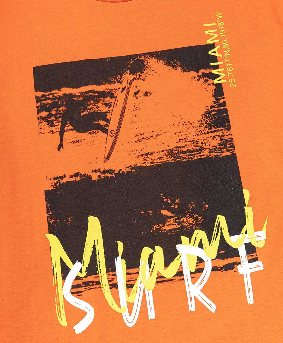 Remera ni&ntilde;o miami surf