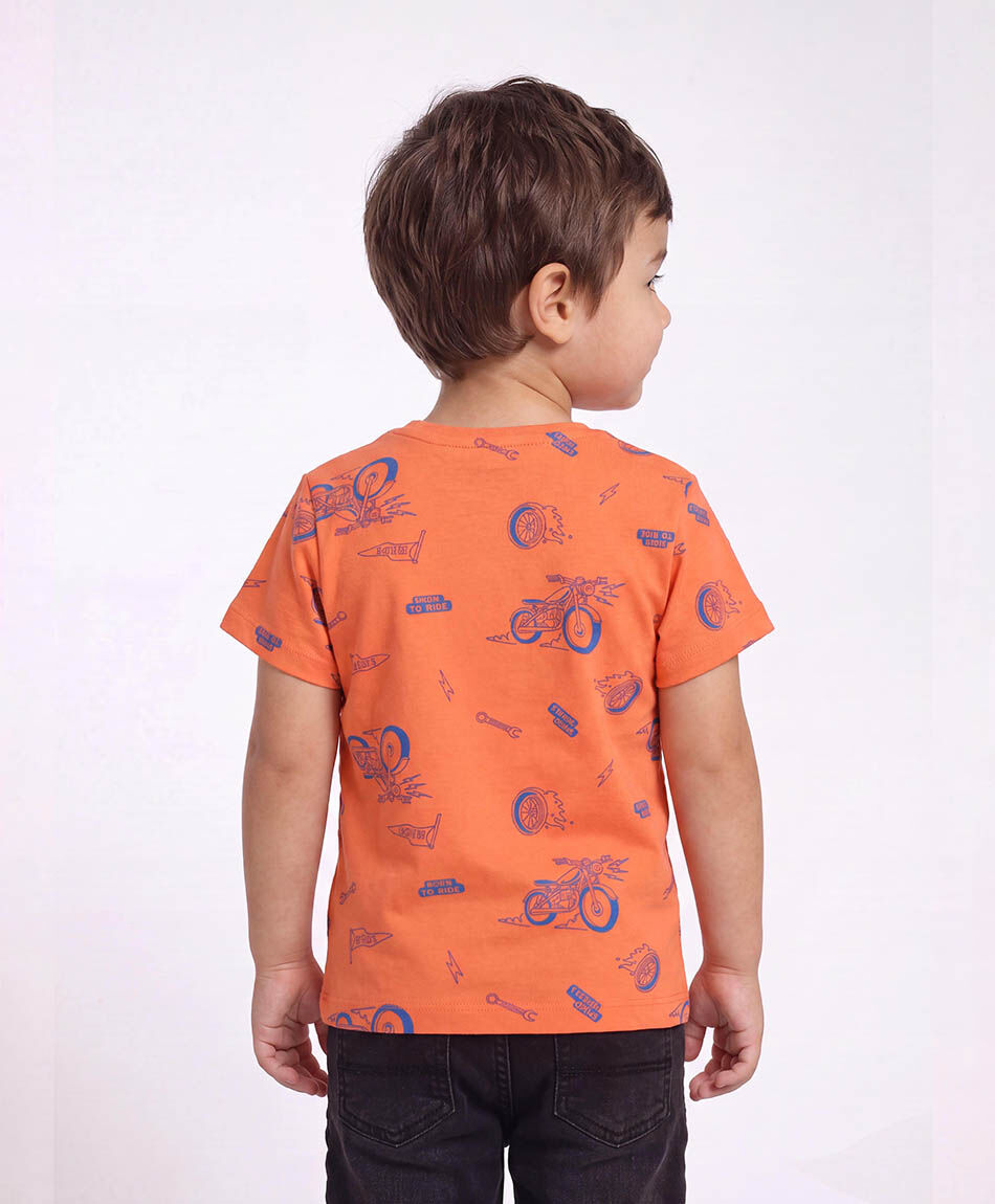 Remera beb&eacute; motos