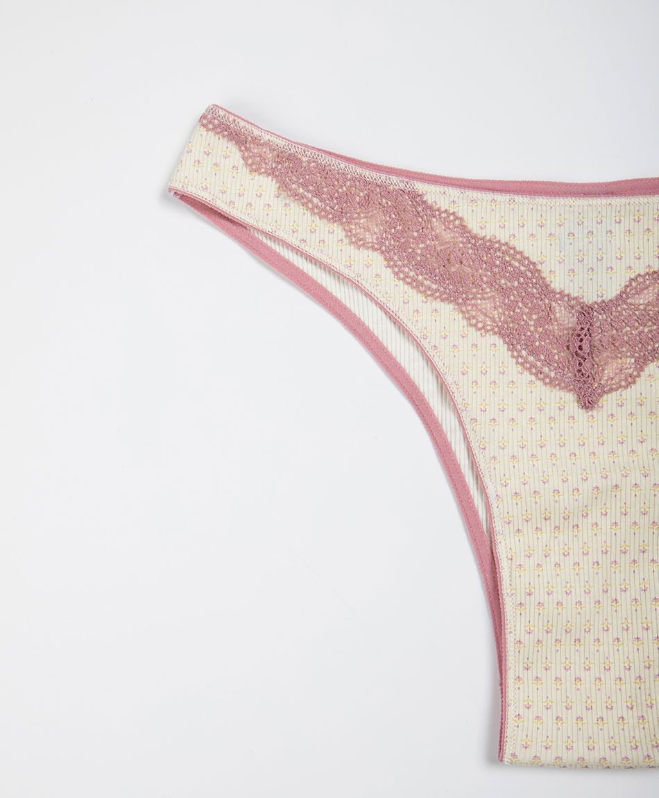 Tanga mujer encaje superior