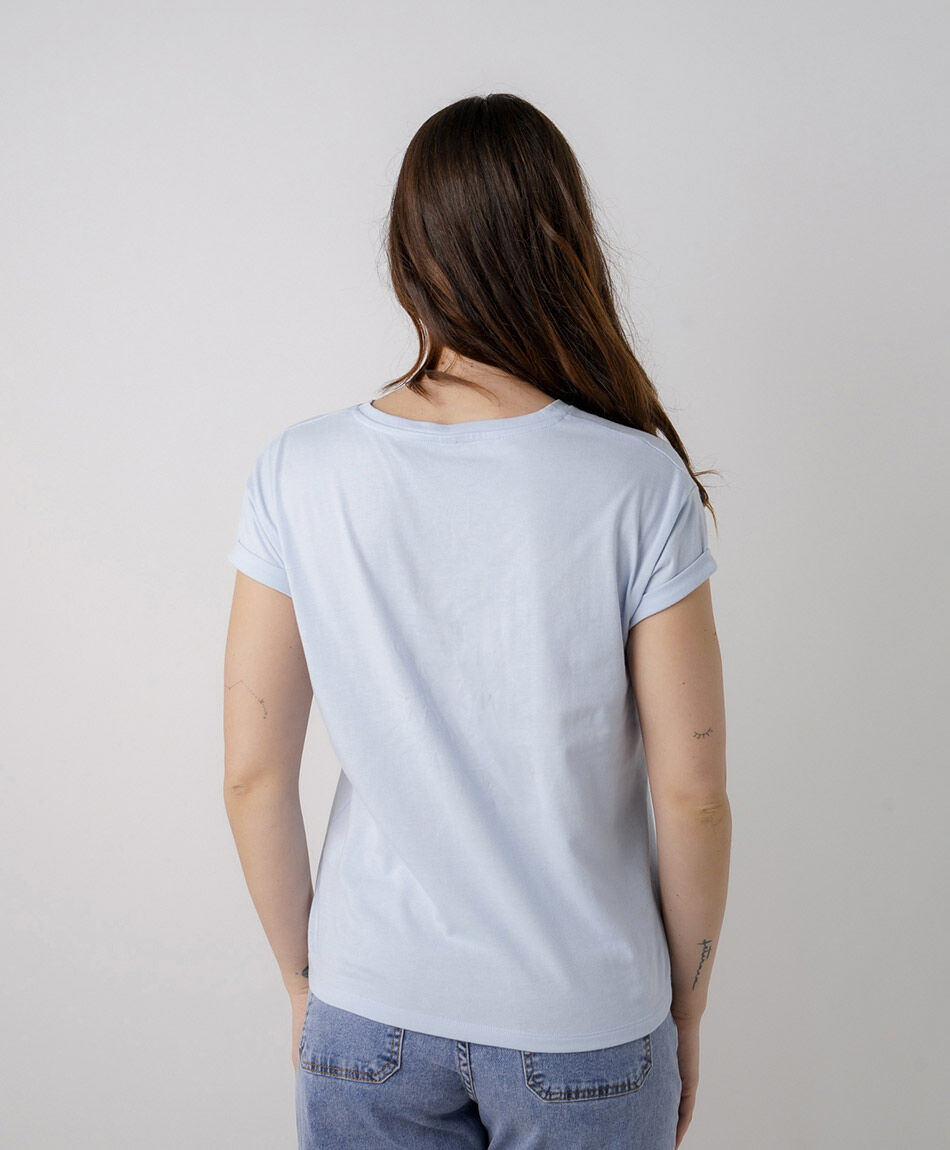 Remera mujer corazones