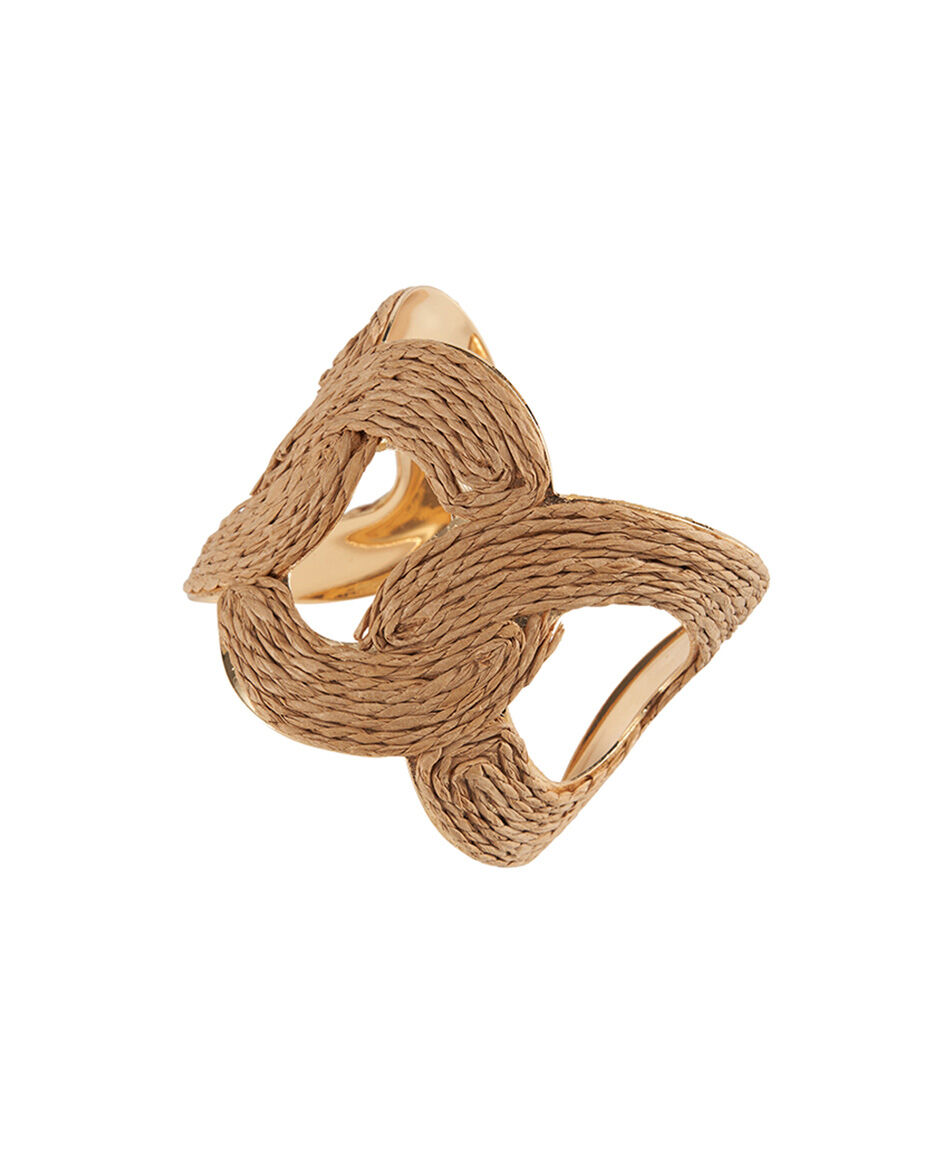 Pulsera mujer rafia