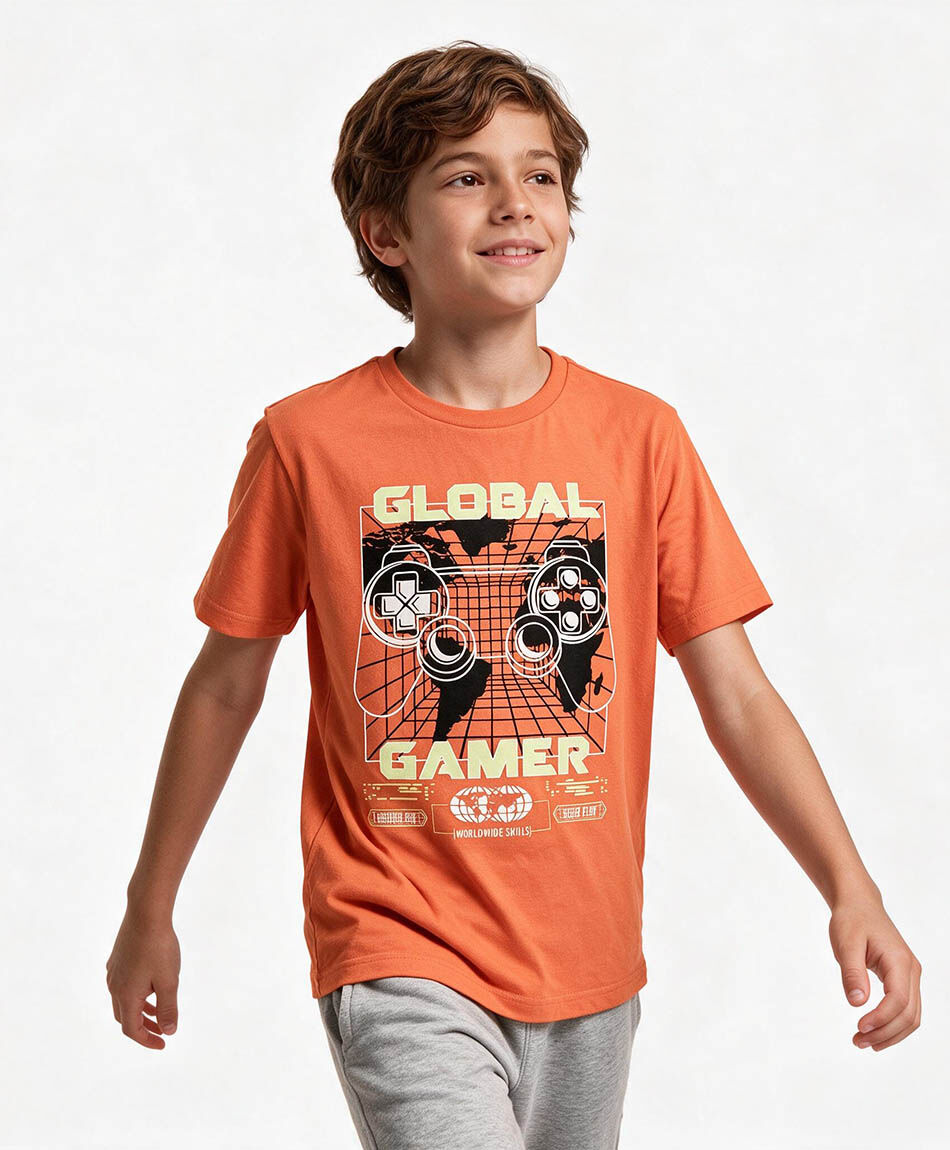 Remera ni&ntilde;o gamer