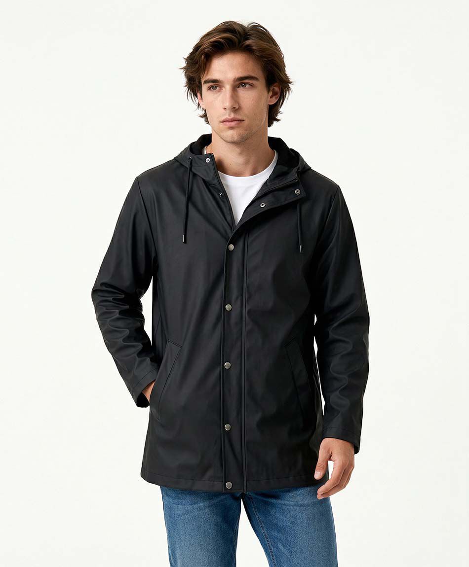 Campera hombre impermeable lluvia
