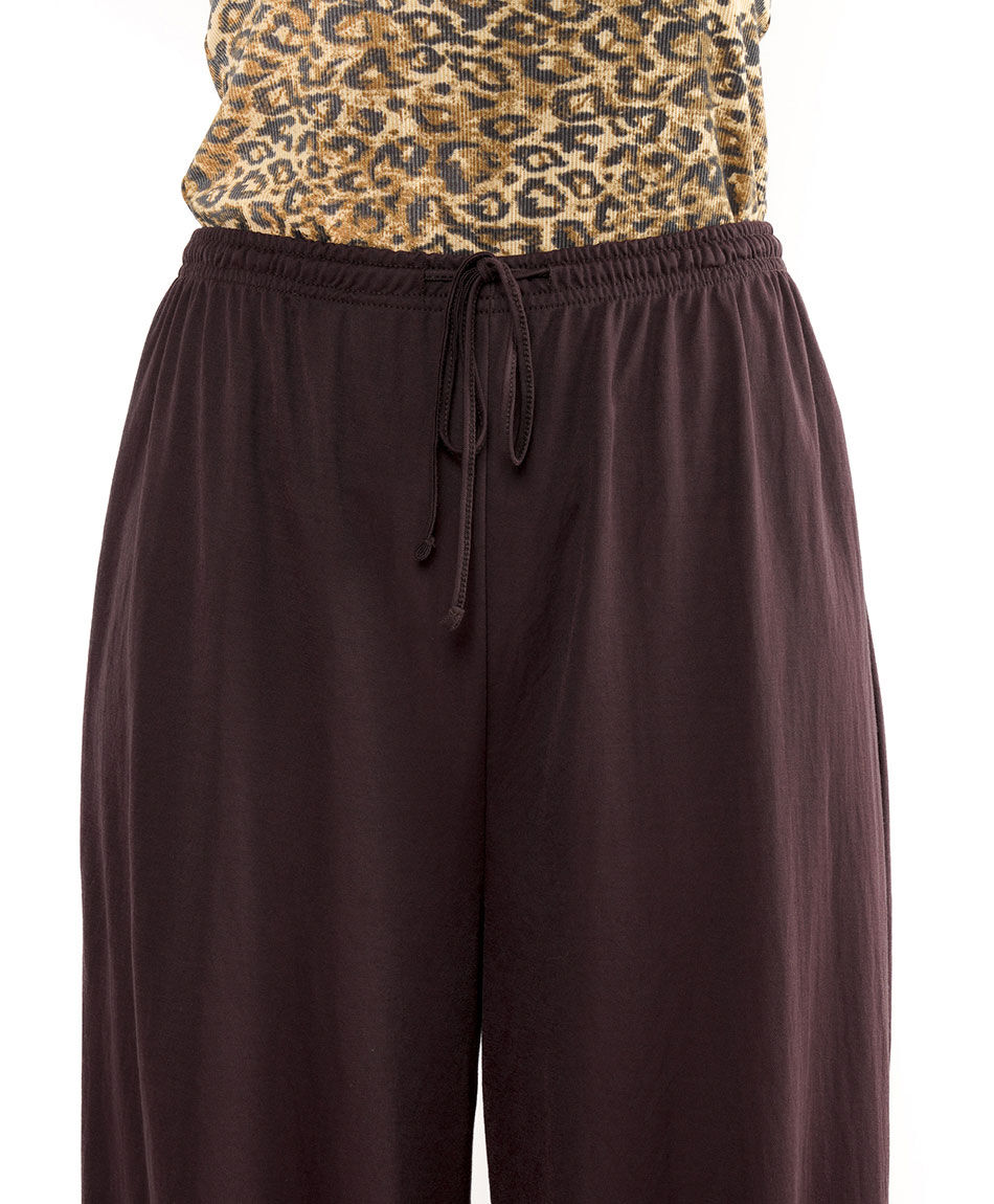 Pantal&oacute;n mujer pretina lazo wide