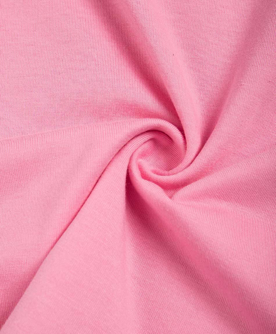 Remera ni&ntilde;a good vibes rosa