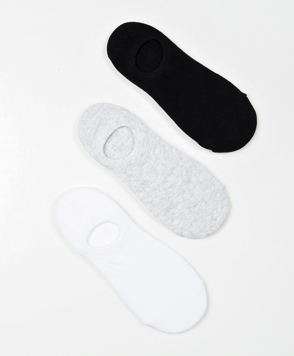 Pack 3 medias mujer jaspeados